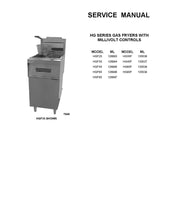 Load image into Gallery viewer, HOBART MODEL HG Series Gas Fryer Millivolt Controls SERVICE, TECHNICAL AND REPAIR MANUAL

