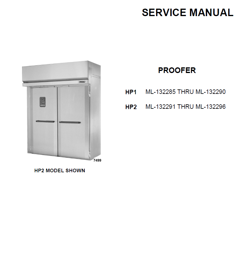 HP1 ML-132285 THRU ML-132290, HP2 ML-132291 THRU ML-132296 Poofers 