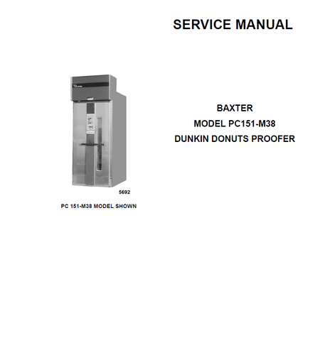 Model PC151- M38 DONUTS Poofer Baxter